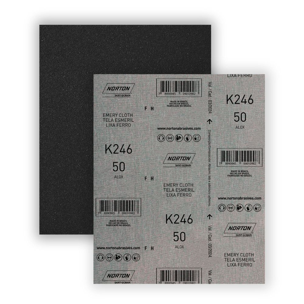 Lixa para ferro R.220 27,5x22,5cm Norton